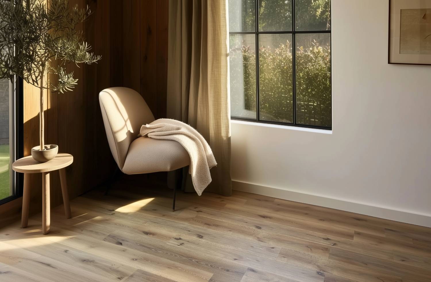 Lattia Flooring in a minimalist interior